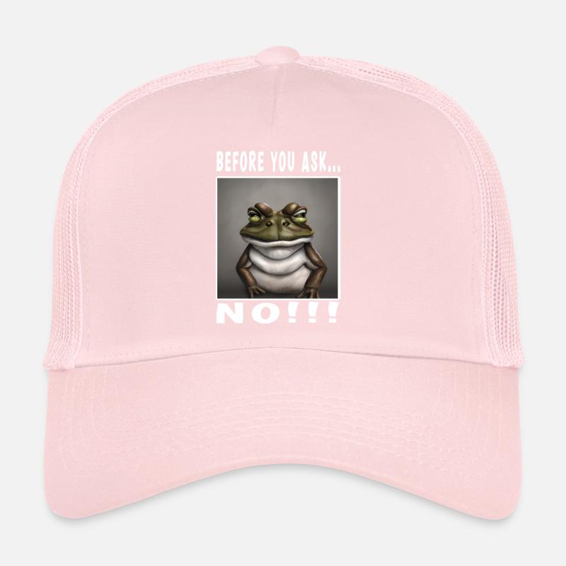 Avant de demander non Casquette trucker 