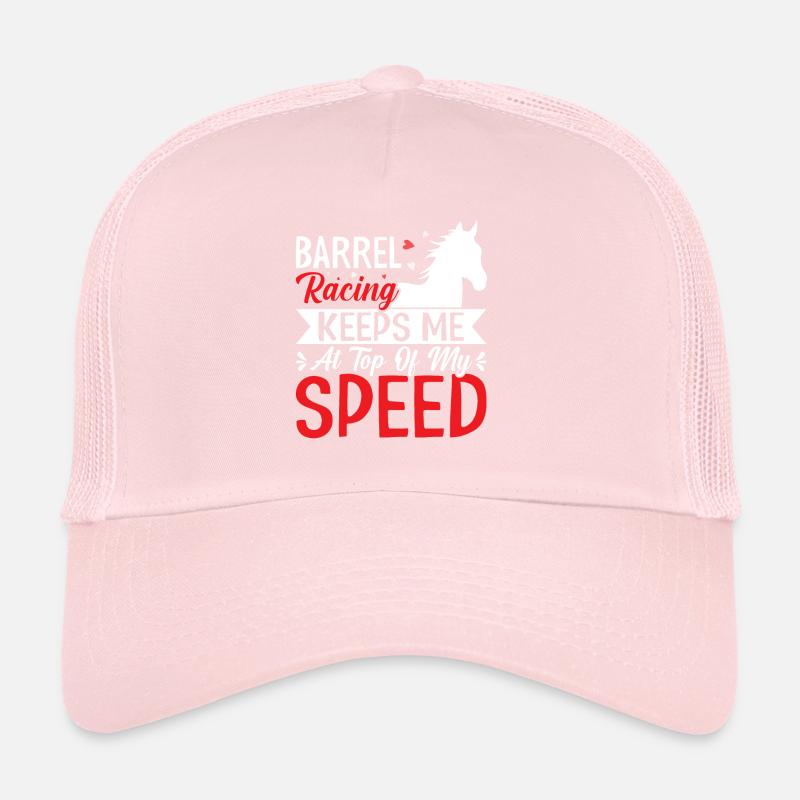 Barrel Racing keeps me on top - Barrel Trucker Cap