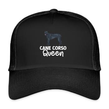 Cane corso - Casquette trucker  - noir/noir - Devant