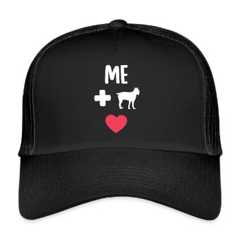 Cane corso - Casquette trucker  - noir/noir - Devant