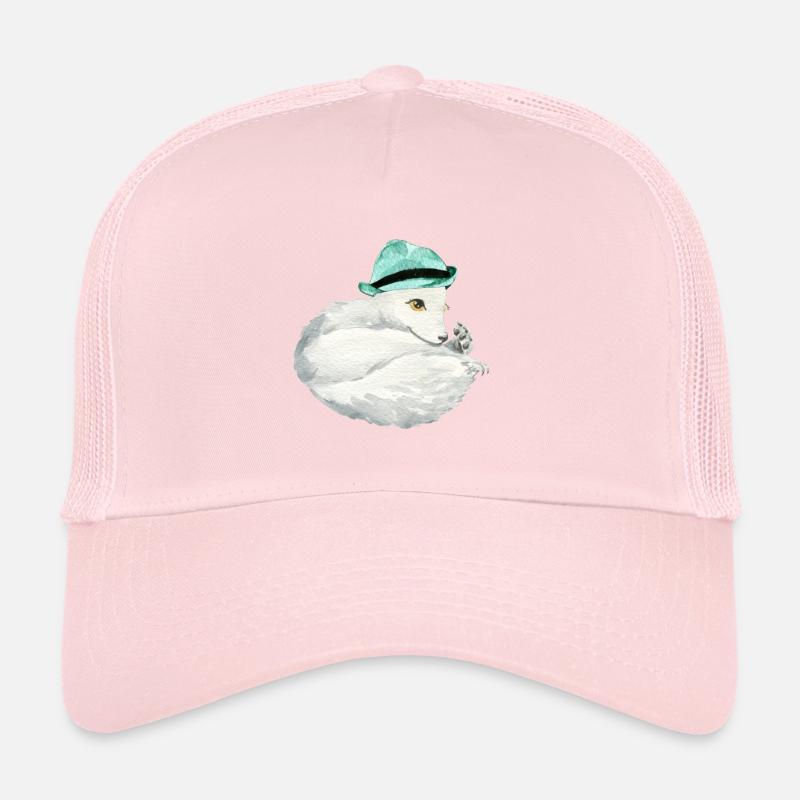 Niedlicher Polarfuchs Trucker Cap