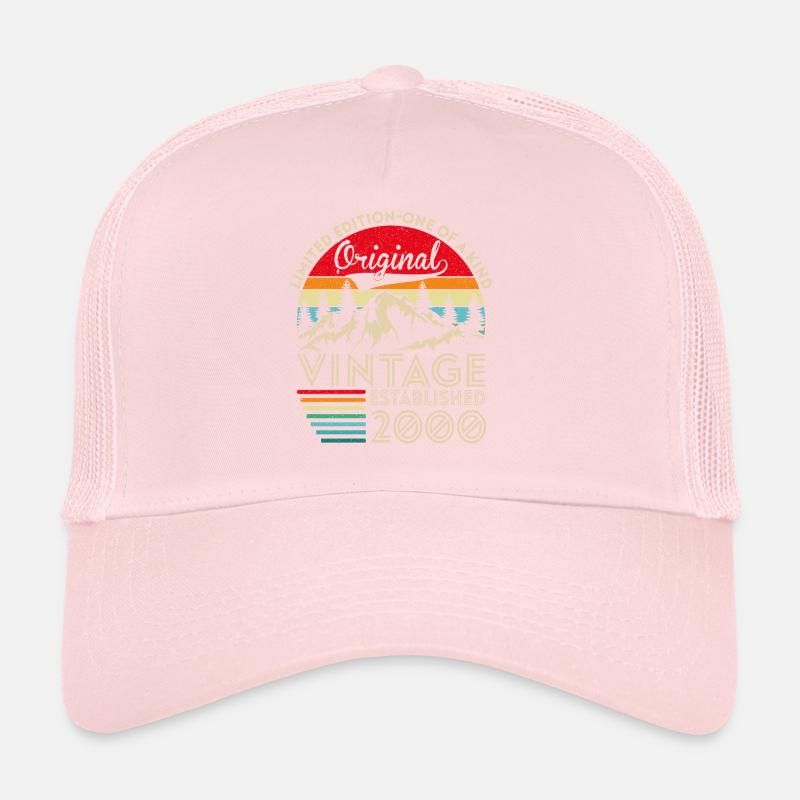 Original vintage established in 2000 anniversary Trucker Cap