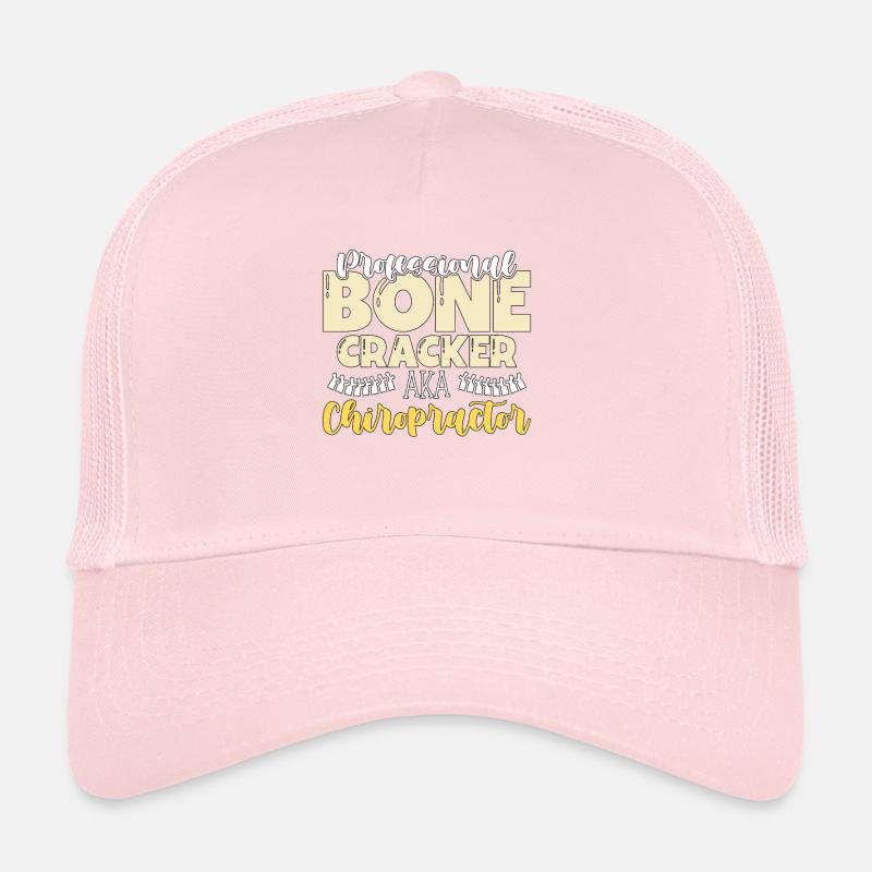 Chiropractic Professional Bone Cracker Loves Chiro Trucker Cap