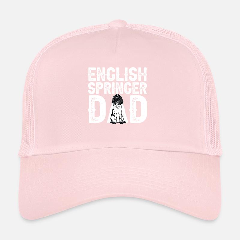 Chien d’épagneul Springer anglais Casquette trucker 