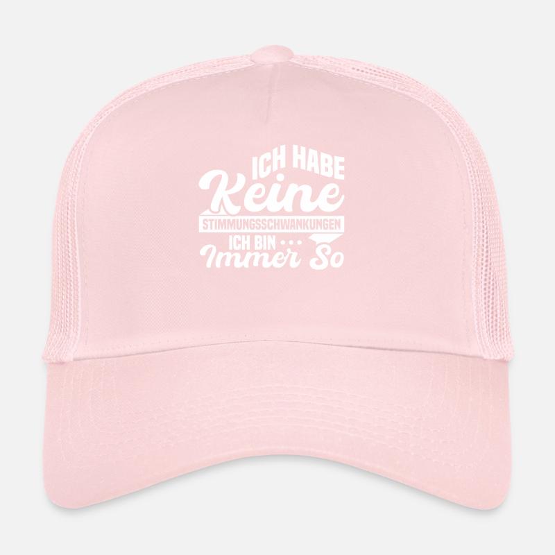 lustiger Kaffee Spruch für Morgenmuffel Trucker Cap