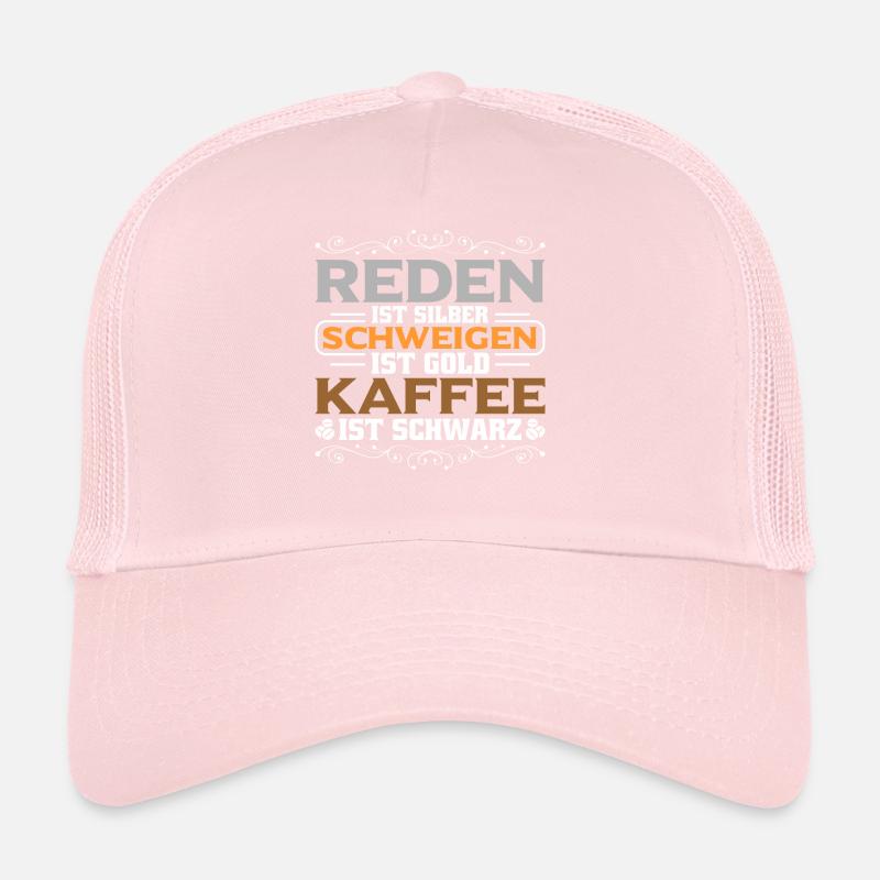 lustiger Kaffee Spruch für Morgenmuffel Trucker Cap