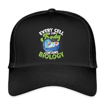 The body contains - Trucker Cap - black/black - Front