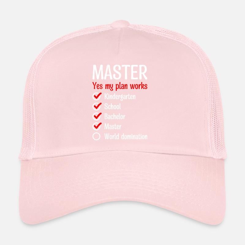 Kindergarten Weltherrschaft Master Abschluss Trucker Cap