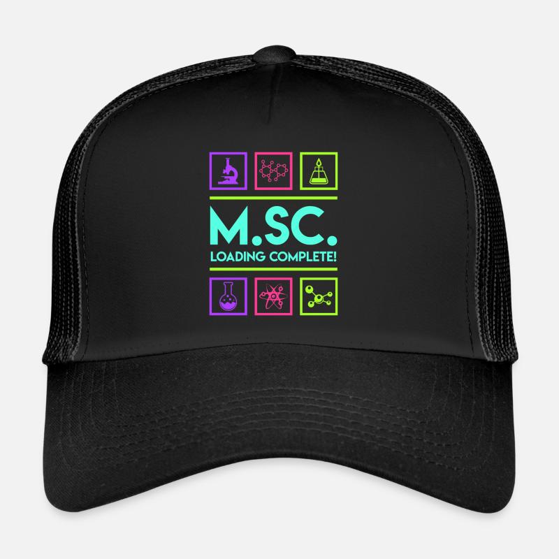 Master Abschluss endlich fertig Master of Science Trucker Cap