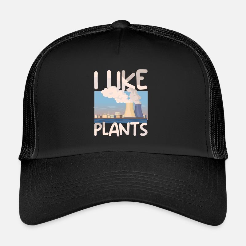Kernenergie Strahlung Atomkraft Ingenieur Trucker Cap