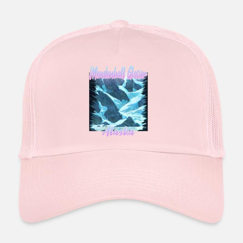 Mendenhall Glacier Alaska Casquette trucker 