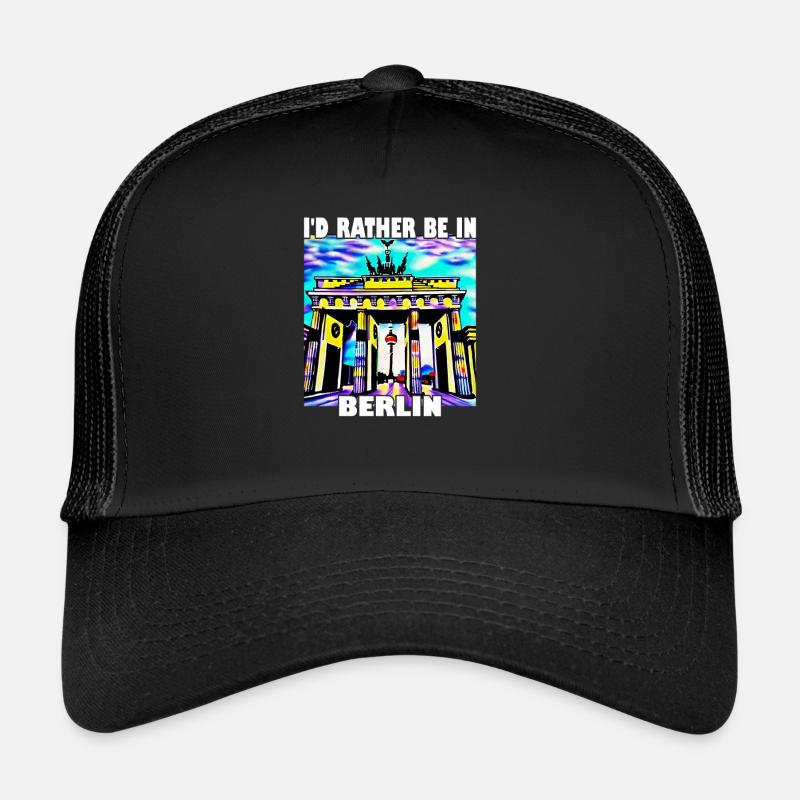 I'd rather be in Berlin Trucker Cap