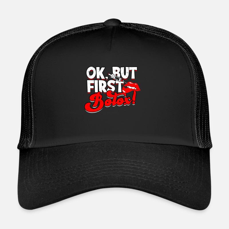 Agents de comblement de chirurgie des lèvres Injecteur de Botox Casquette trucker 