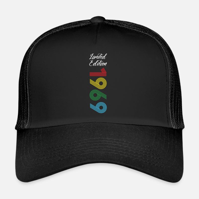 Limited Edition 1969 - Trucker Cap - Schwarz/Schwarz