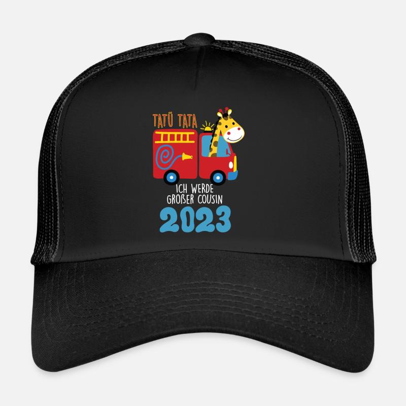 Großer Bruder 2023 Giraffe Baby Ankündigung Trucker Cap