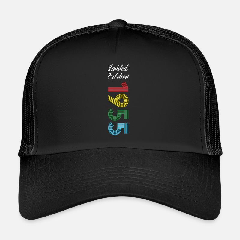 Édition limitée 1955 - Casquette trucker  - noir/noir