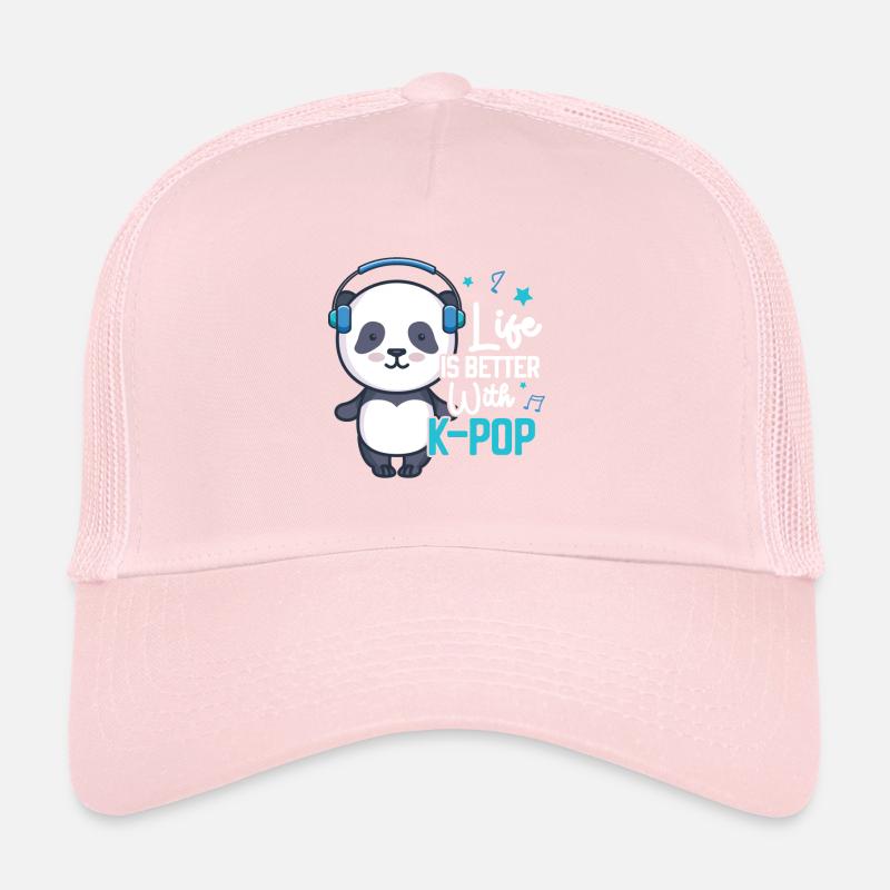 K-Pop Panda Casquette trucker 