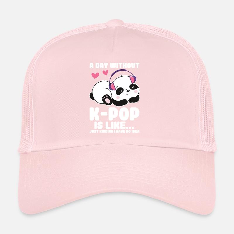 K-Pop Panda Trucker Cap