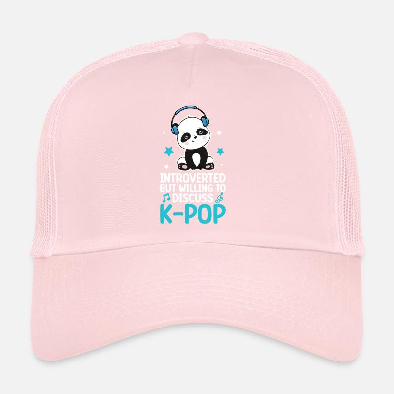 K-Pop Panda Trucker Cap