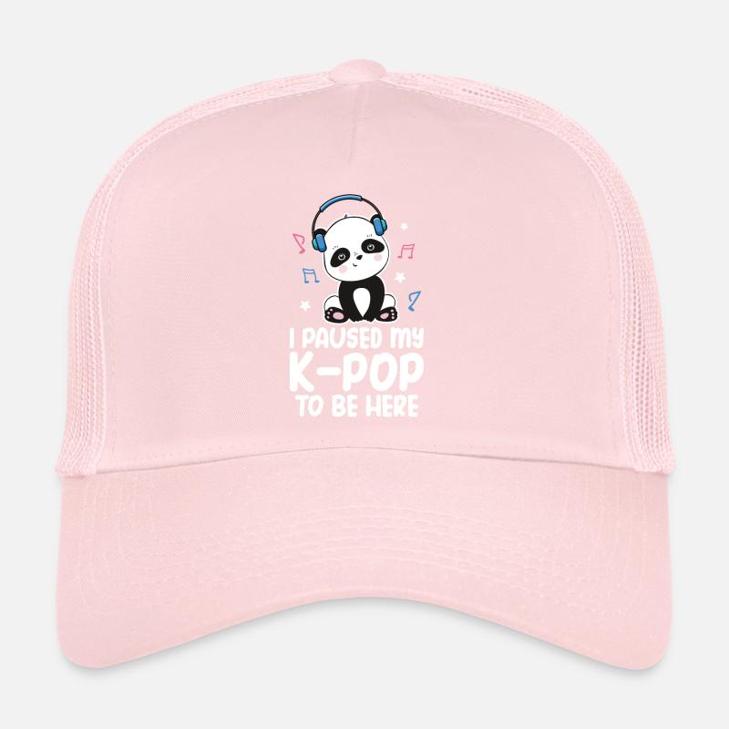 K-Pop Panda Trucker Cap