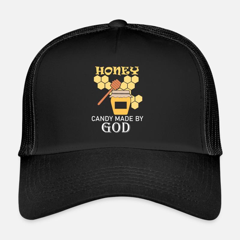 Bonbons en forme de nid d'abeille fabriqués par Casquette trucker 