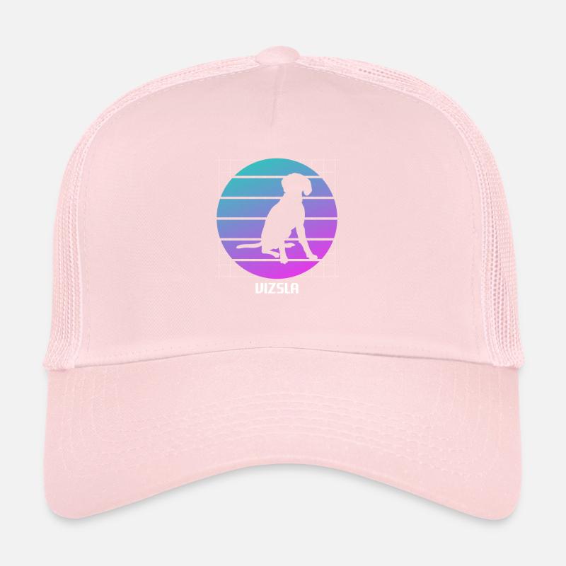Retro Vizsla Dog Lover Trucker Cap
