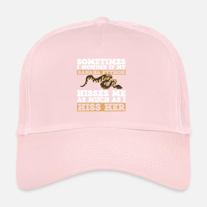 Banana Ball Python Königsphython Casquette trucker 