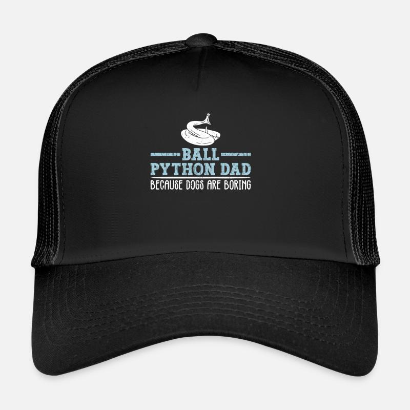Königspython Papa Königspython Boule de banane Python Casquette trucker 