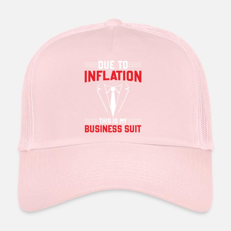 Inflation due à l’inflation Ceci est mon affaire sui Casquette trucker 