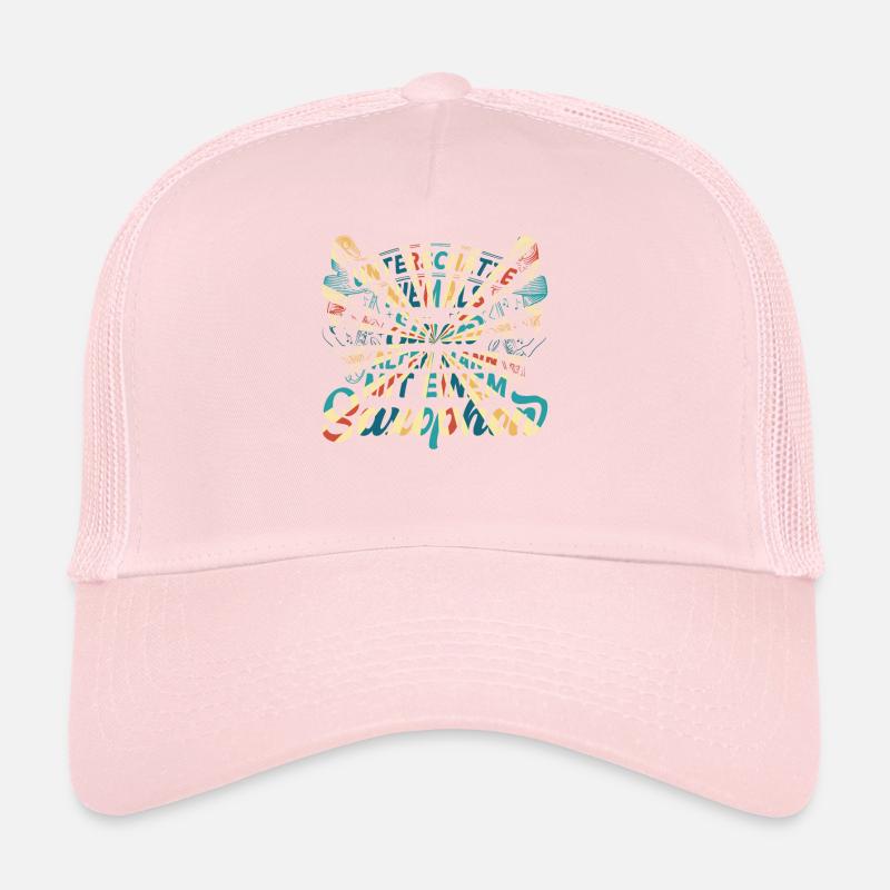 Never Underestimate An Old Man With A Saxophone Ol Trucker Cap