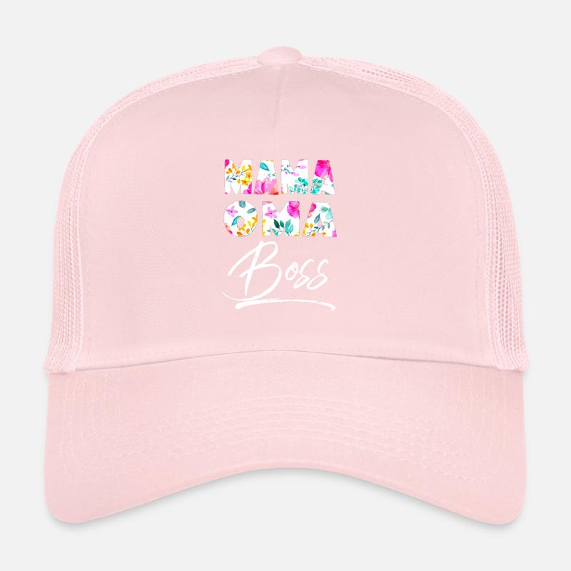 Mama Oma Boss - Chef Lustiger Spruch Großmutter Trucker Cap