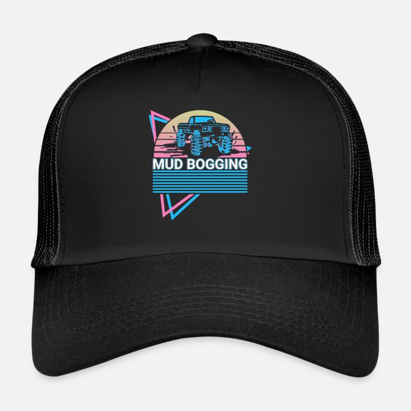 Mud Bogging Retro Trucker Cap