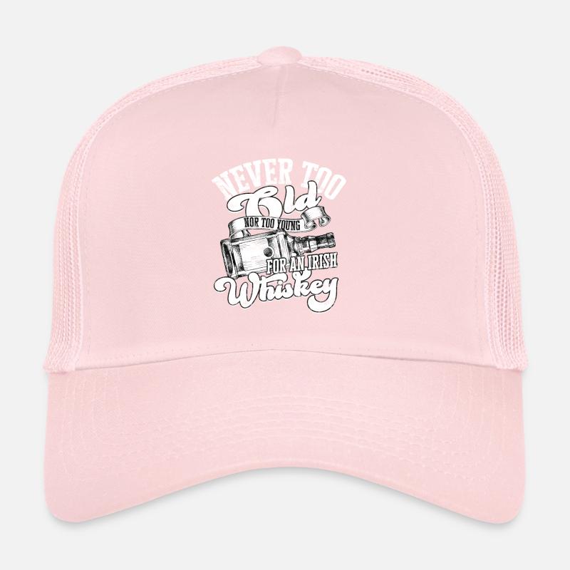 Irish Whisky Scotch Drinker Drinking Alcohol Trucker Cap