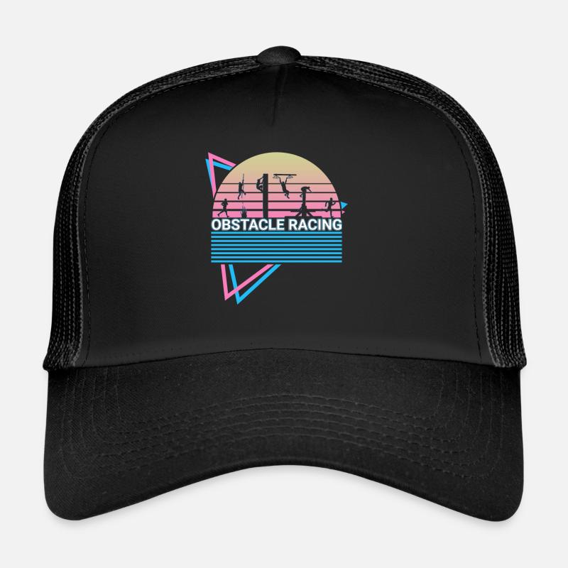 Course d’obstacles rétro Casquette trucker 