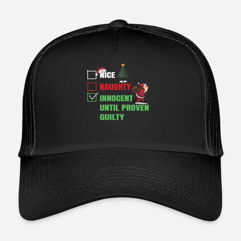 innocent jusqu’à preuve du contraire Casquette trucker 
