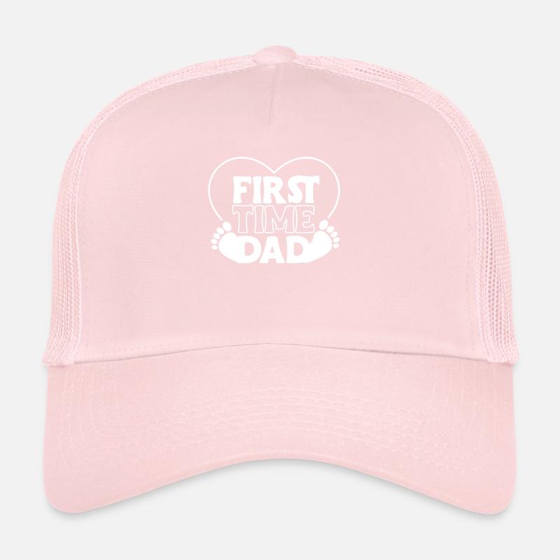 First Time Dad Geschenk Erstes Mal Vater Trucker Cap