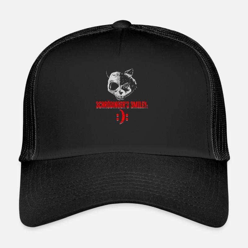 Schrodinger's Cats Quantum Physics Trucker Cap