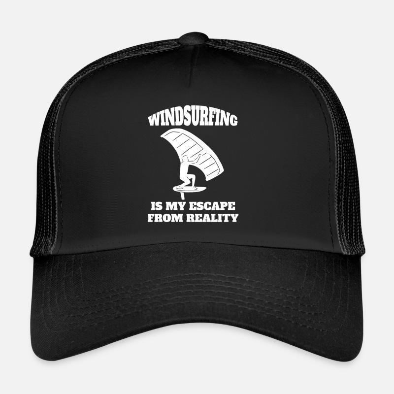 Windsurfer Surf Gift Windsurfer Kitesurfer Casquette trucker 