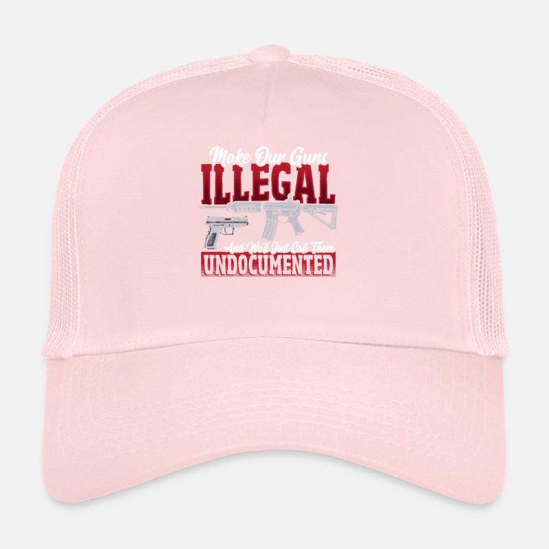 2nd Amendment Gun Rights Gun Lover Trucker Cap