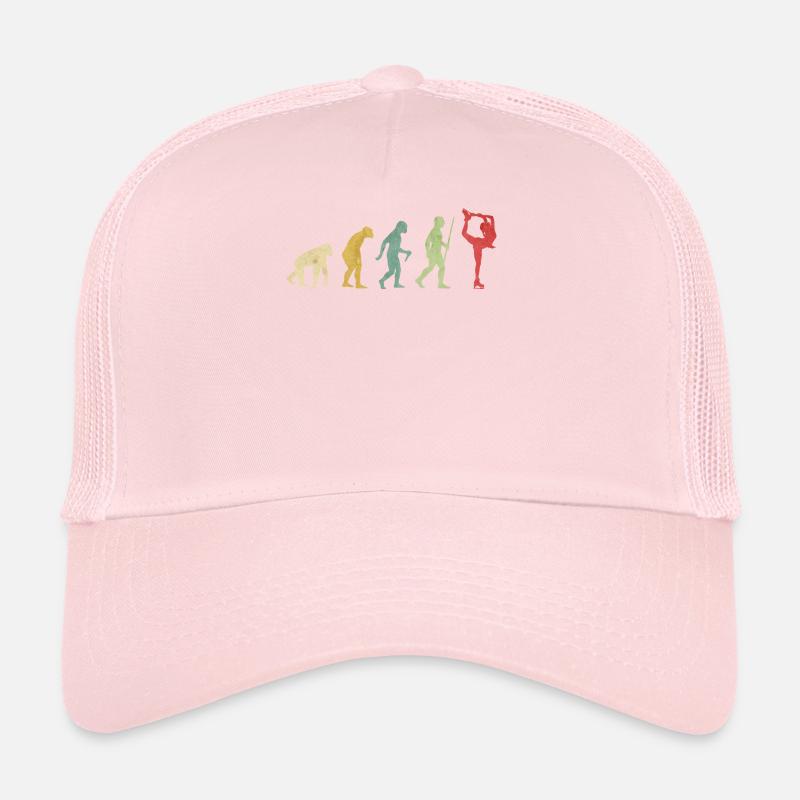 Figur Skating Girl Ice Dance Evolution Trucker Cap