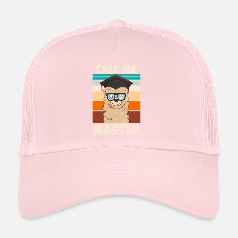 Appelez-moi Master Lama Fan Master Degree Casquette trucker 