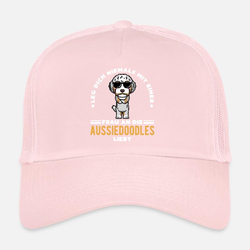 Aussiedoodle Chien Casquette trucker 