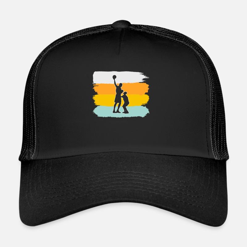 Basketball Retro Trucker Cap