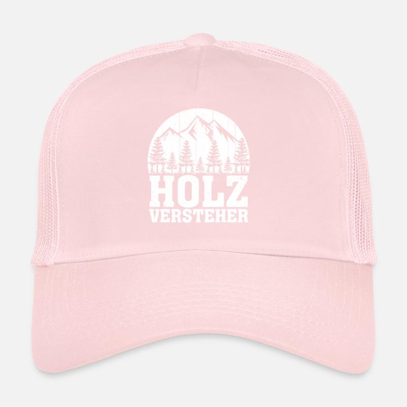 Holzversteher Chainsaw Retro Forest Woodworker Trucker Cap