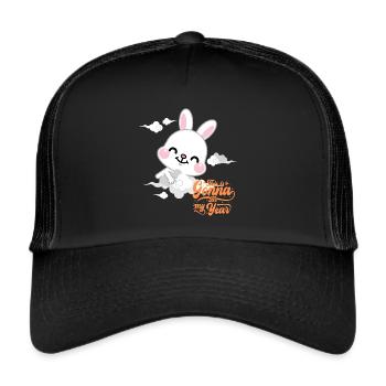 THIS GONNA BE MY YEAR - Trucker Cap - black/black - Front