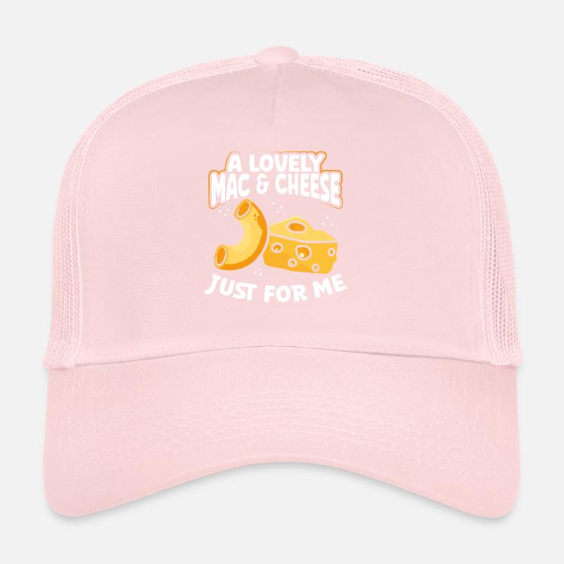 A beautiful mac and cheese Trucker Cap