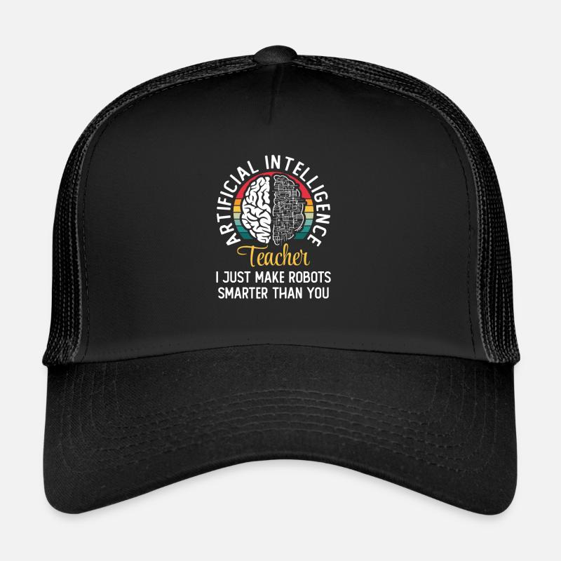 Professeur d’intelligence artificielle Casquette trucker 