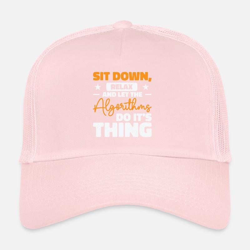 Computer Algorithmus Programmierer Künstliche Trucker Cap