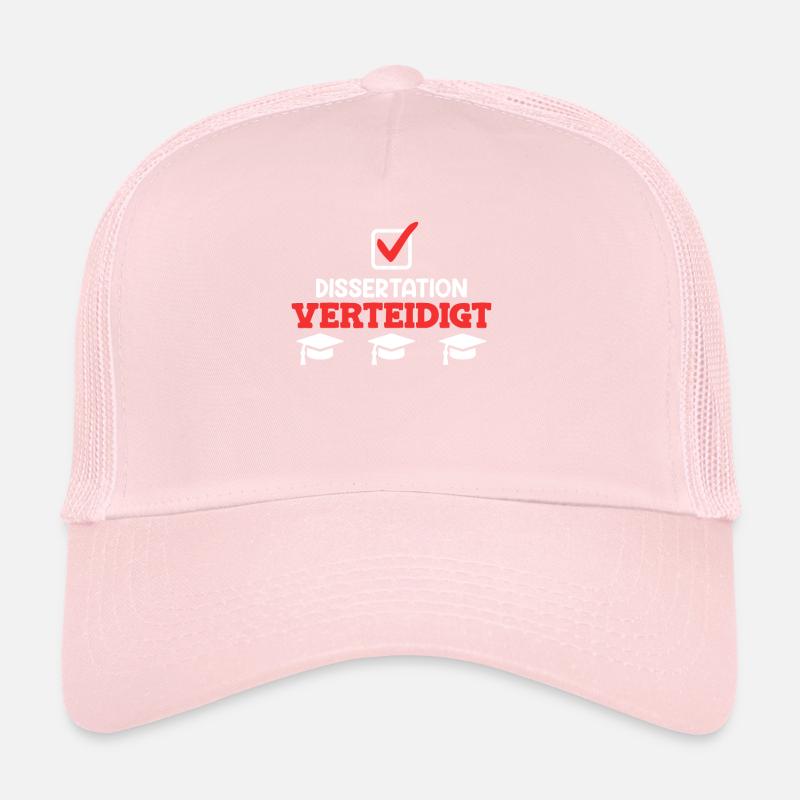 Dissertation verteidigen Doktor Ph.D Doktortitel Trucker Cap