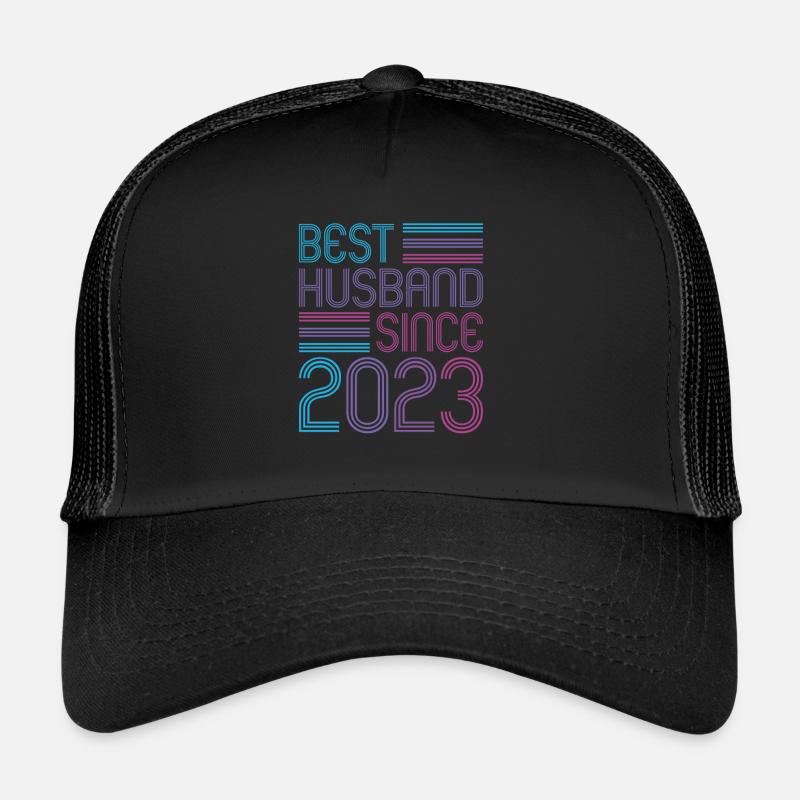 bester Ehemann seit 2023 1.Hochzeitstag Trucker Cap